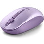 NGS Fog Dual Ratón Ergonómico Inalámbrico Púrpura